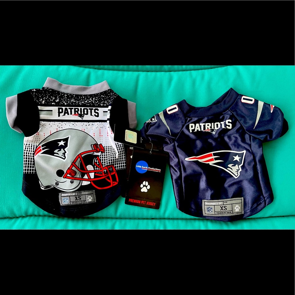 NE Patriots Pet Jerseys